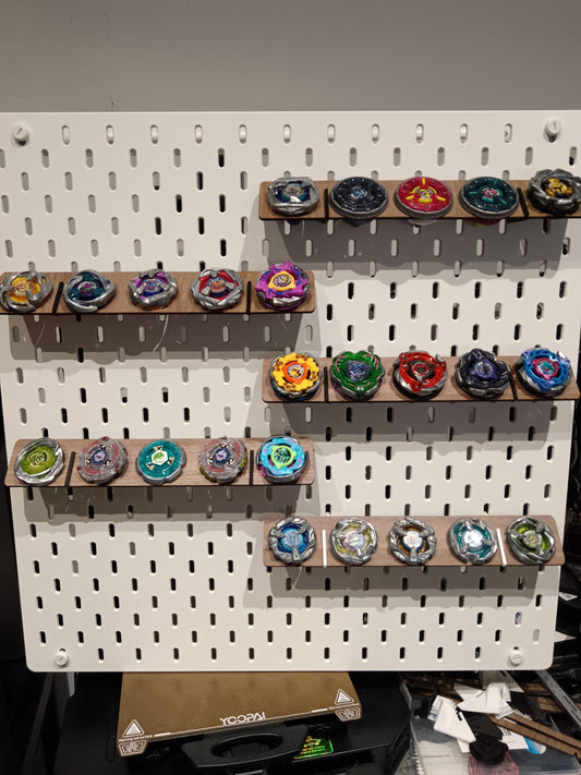 Présentoir Beyblade X pour Ikea SKADIS